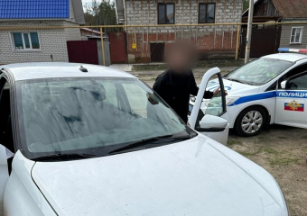 Молокососа за рулем автомобиля поймали автоинспекторы в Борисоглебске