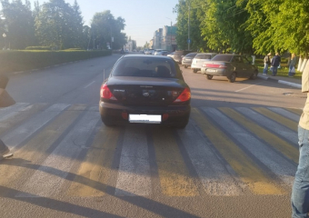 Восьмилетнюю девочку сбили на пешеходном переходе в Борисоглебске в День города