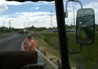 Объездной мост у Борисоглебского села Третьяки запущен в эксплуатацию.