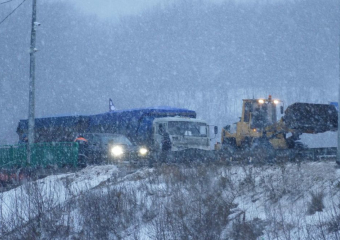 Авария на мосту через Ворону вызвала в Борисоглебске автомобильную пробку
