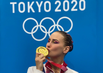 Зарядку в Борисоглебске провела трехкратная Олимпийская чемпионка Алла Шишкина