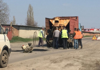 В Борисоглебске ямочный ремонт «по-быстрому» сняли на видео