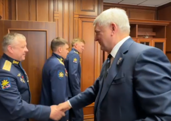  Губернатор Гусев встретился с Героями России – уроженцами Воронежской области