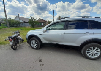 Два подростка на мопеде пострадали в столкновении с автомобилем в Борисоглебске