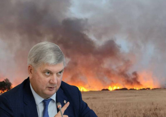 Губернаторский рейтинг Александра Гусева обрушился на фоне пожаров в Воронежской области