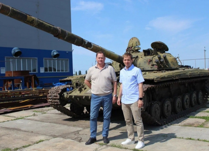 В Борисоглебском парке Патриотов появится Т-64