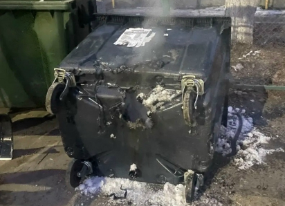 Неизвестные поджигают пластиковые контейнеры для мусора в Борисоглебске