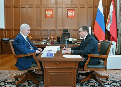Александр Леонов рассказал губернатору о социально-экономическом развитии Борисоглебского городского округа 