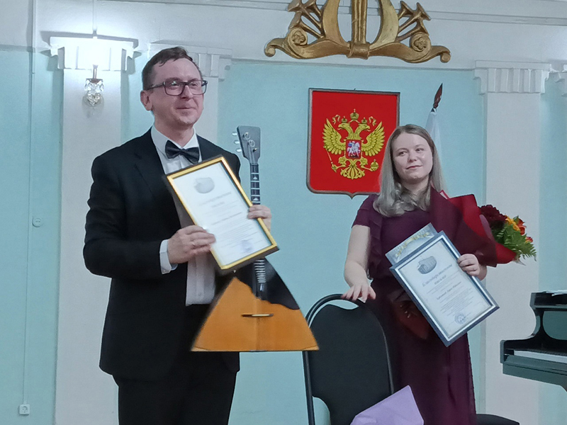 Акция «Балалайка –душа России» прошла в Борисоглебском музыкальном училище