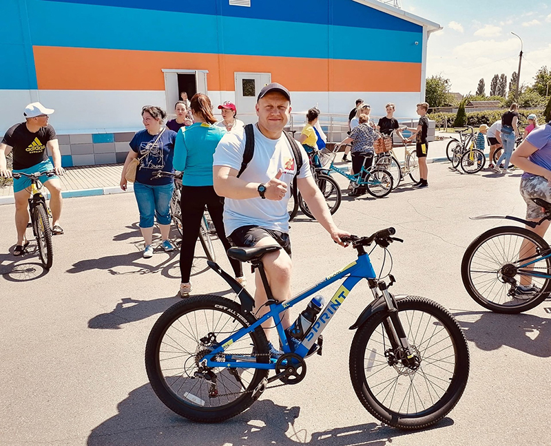 Самый спортивный глава района Воронежской области объявил о проведении очередного велопробега