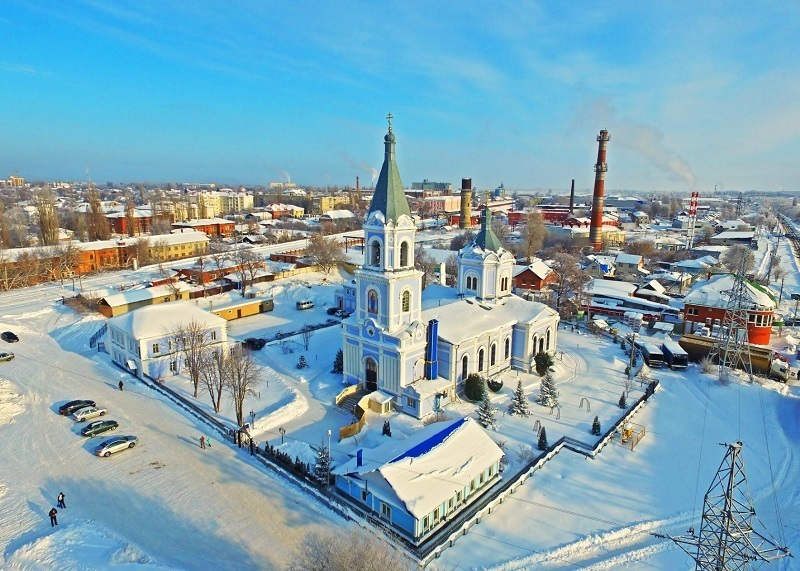 Борисоглебск фото с высоты