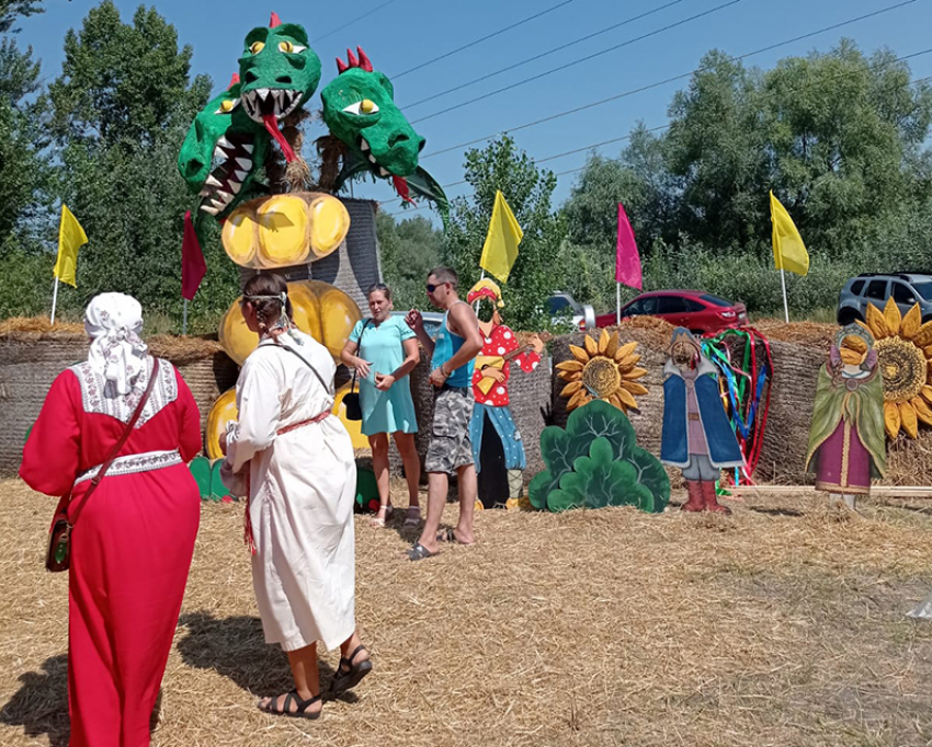 Змей-Горыныч, игры-конкурсы и адская жара: в Борисоглебске начался двухдневный  фестиваль 