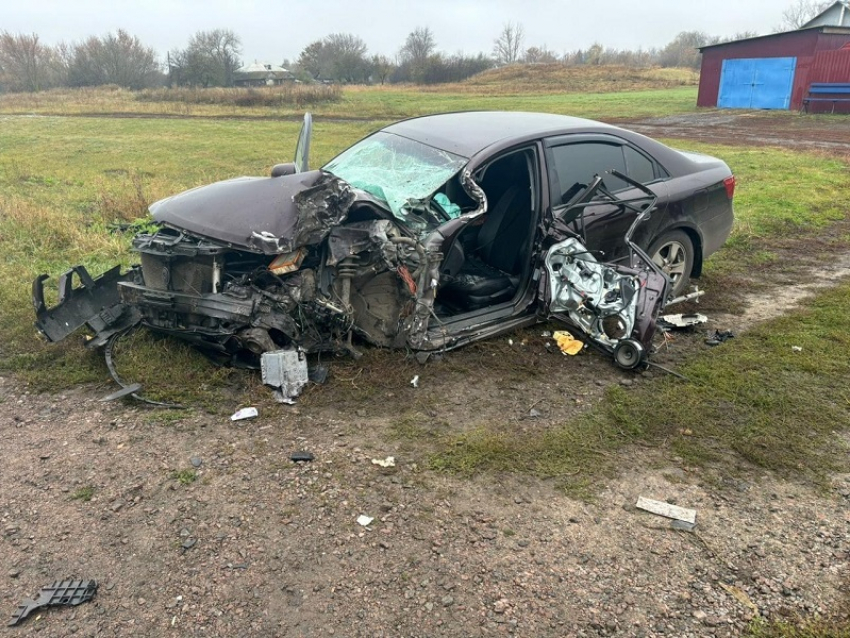 Два человека пострадали в столкновении иномарки с грузовиком в Новохоперском районе