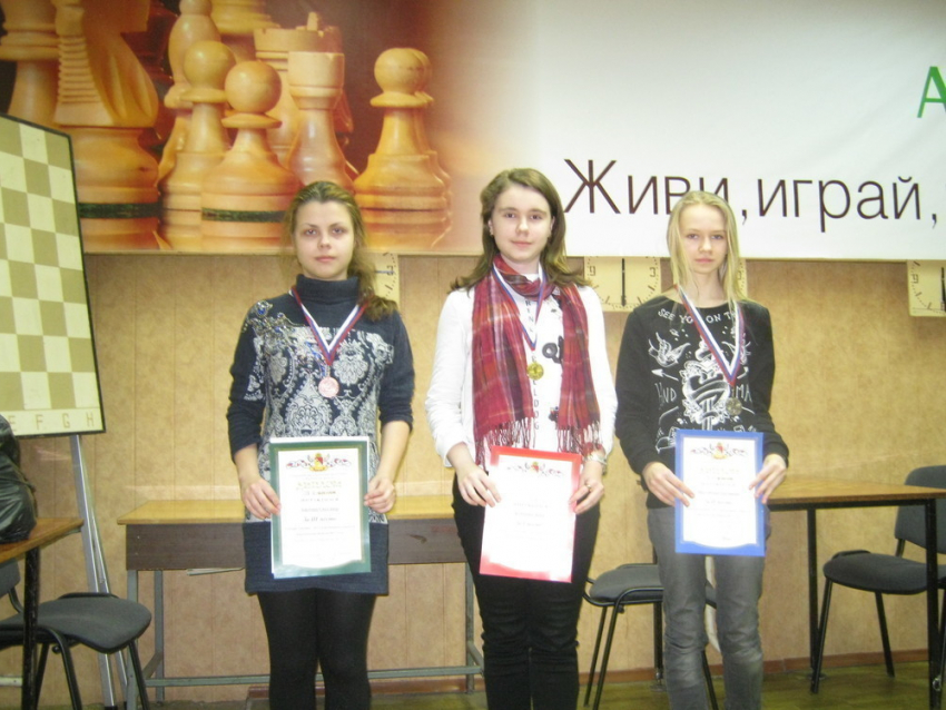Борисоглебские шахматистки стали призерами областной Спартакиады