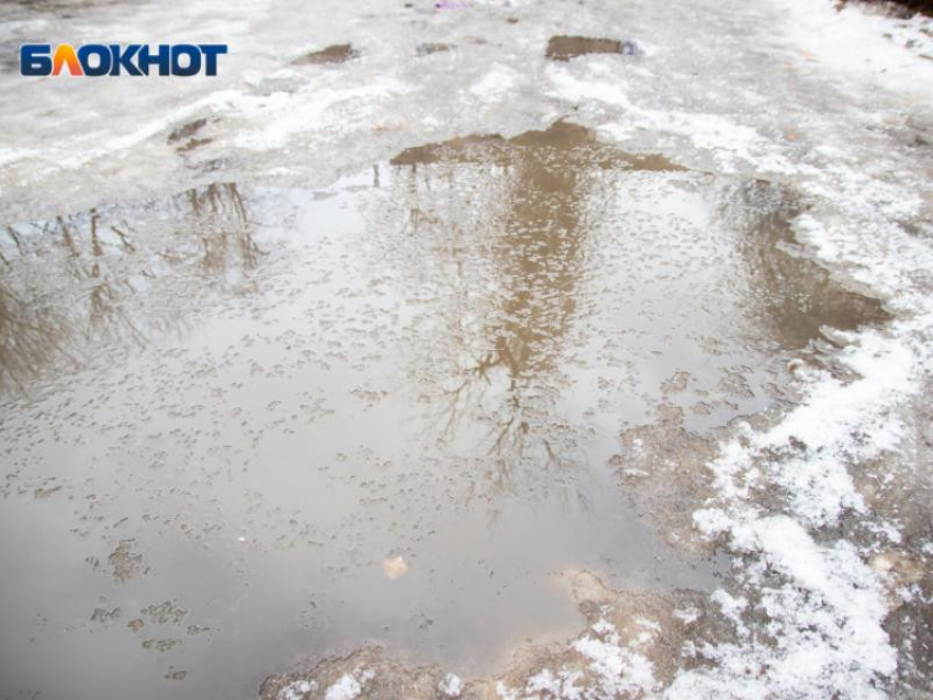 Спасатели вновь предупреждают о снегопаде и дожде в Воронежской области