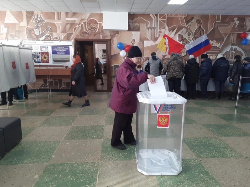 Худшую поддержку Путина на востоке Воронежской области показал Борисоглебский округ