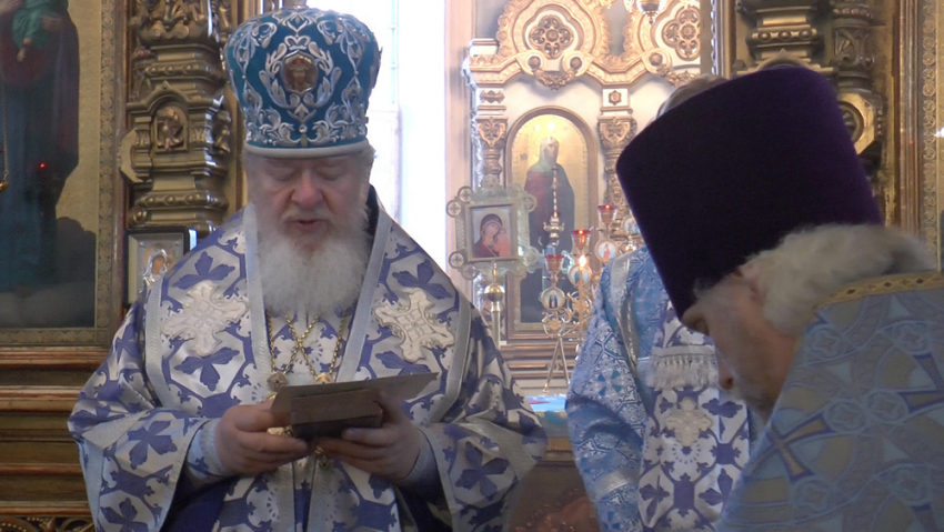 Митрополит Воронежский и Лискинский  Сергий наградил священников Борисоглебской епархии