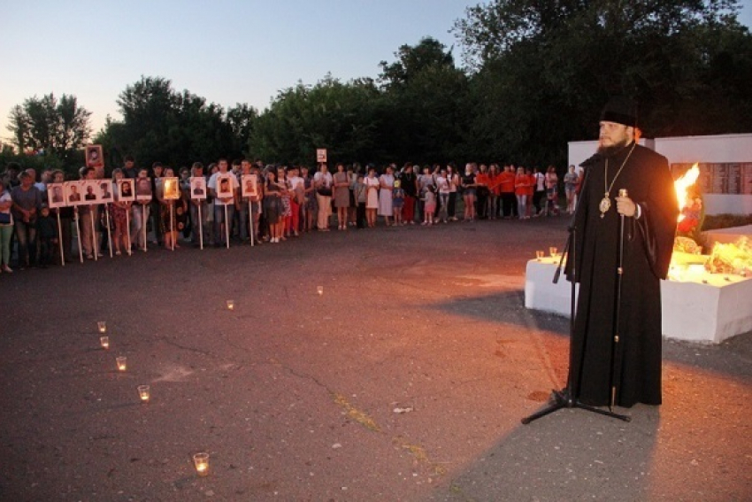 Борисоглебцы присоединились к Всероссийской акции «Свеча памяти» 