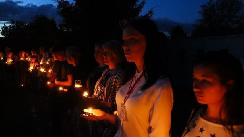 Борисоглебцы зажгли «Свечи памяти»