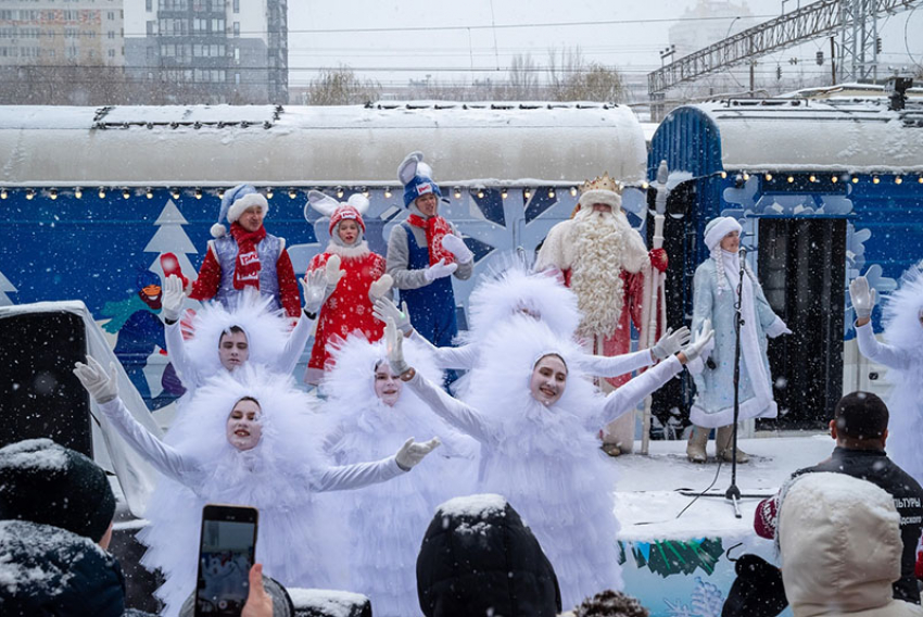 Поезд Деда Мороза не приедет в Брянск и Курск, но приедет в Воронеж