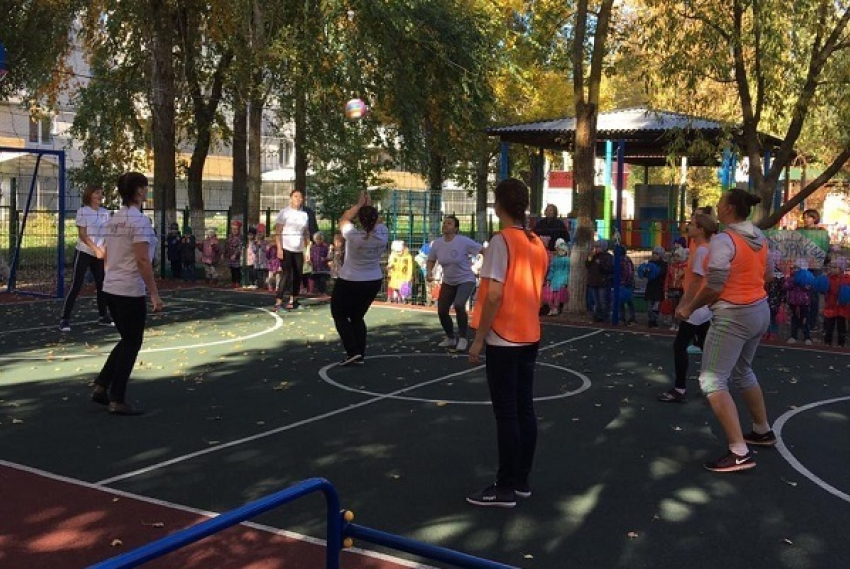Команды борисоглебских детских садов сразились в волейбол