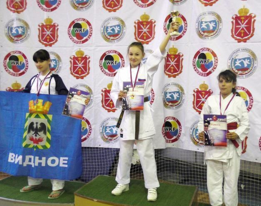 Борисоглебская каратистка стала золотым призером  Всероссийских соревнований