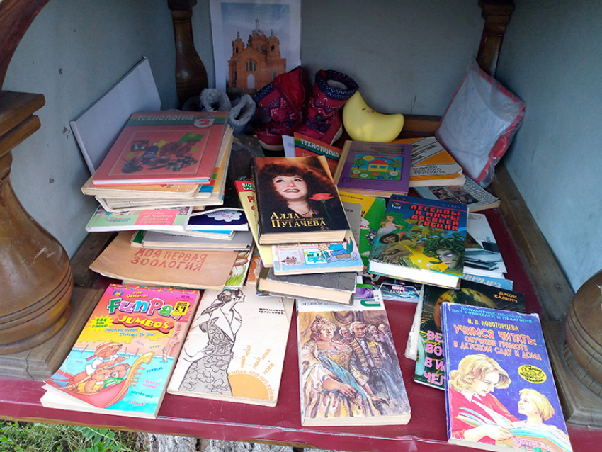 Вместе с книгами щедрые борисоглебцы бесплатно отдают игрушки и обувь 