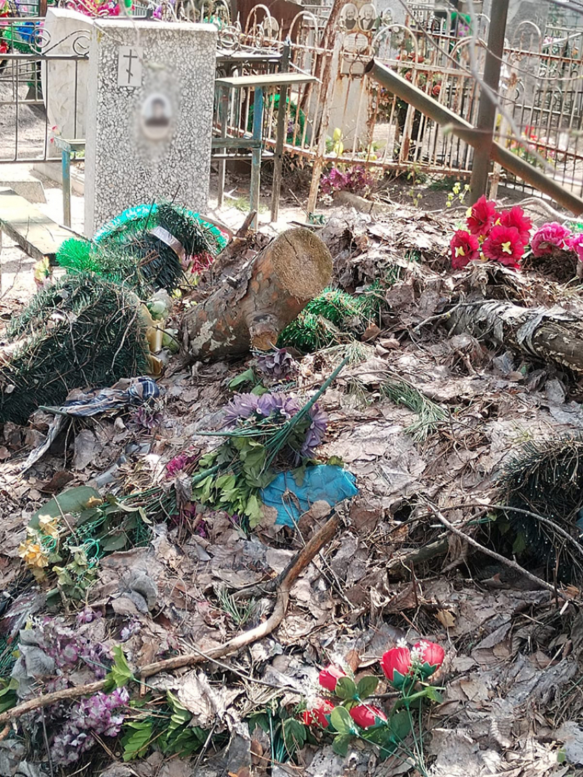 В Грибановском районе прокурор  обязал сельскую администрацию установить контейнер для мусора на кладбище