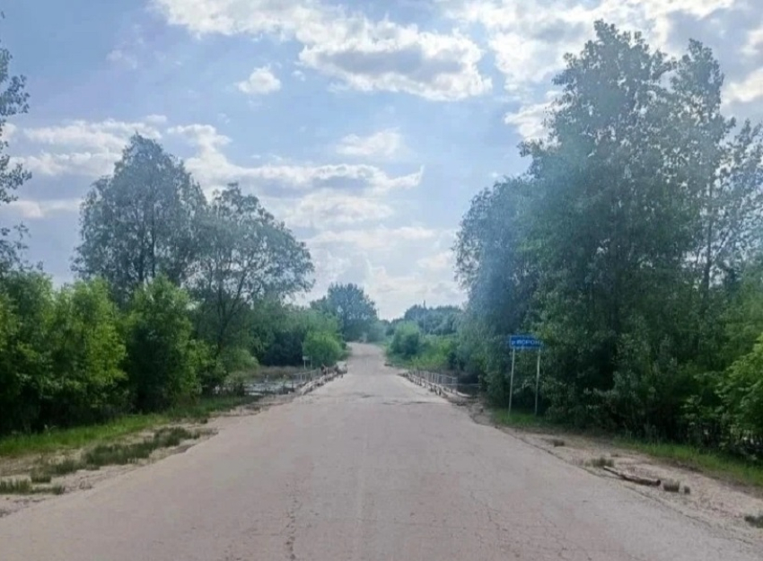 Движение по низководному мосту через реку Ворона открыли в Грибановском районе