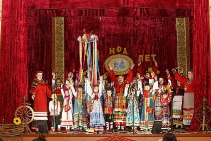 Борисоглебскому народному фольклорному ансамблю «Услада» исполнилось 10 лет