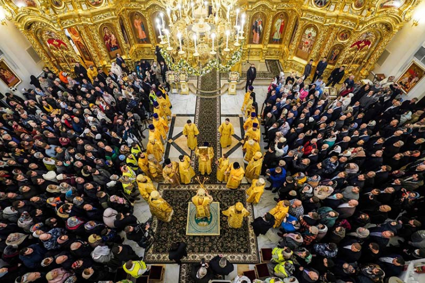 Глава Борисоглебской епархии принял участие в освящении храма в Москве