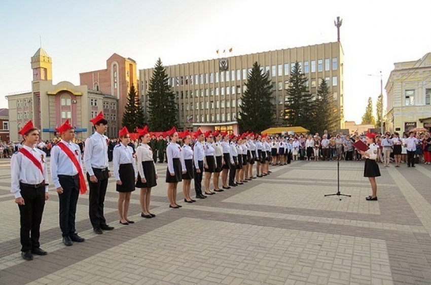 Борисоглебцы пополнили ряды Всероссийского военно-патриотического движения «Юнармия»