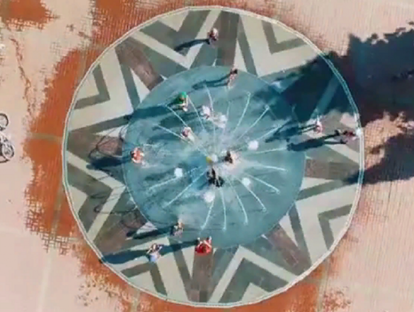 Видеоролик о новом фонтане сняли в Борисоглебске