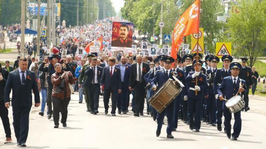 В Борисоглебске прошли митинг и парад в честь Дня Победы