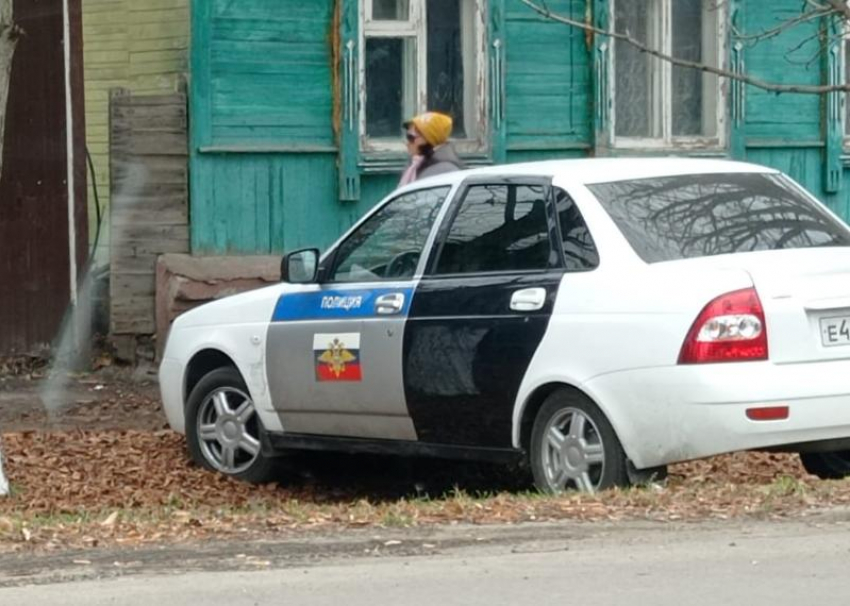 "Автомобиль -трансформер» с эмблемой полиции заметили в Борисоглебске