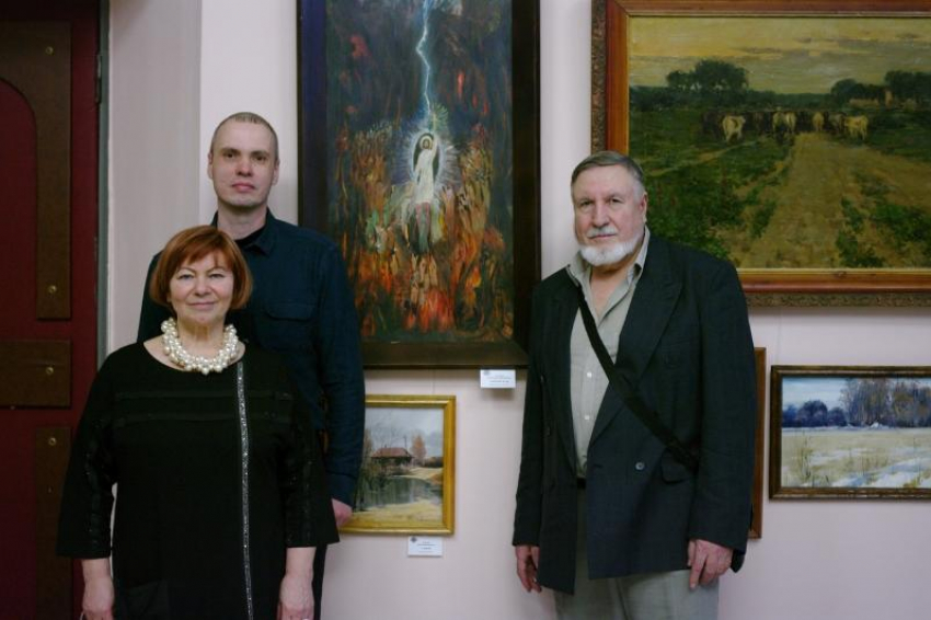 Картина «Сошествие во Ад»  представила Борисоглебск  на выставке  в Тамбовской области