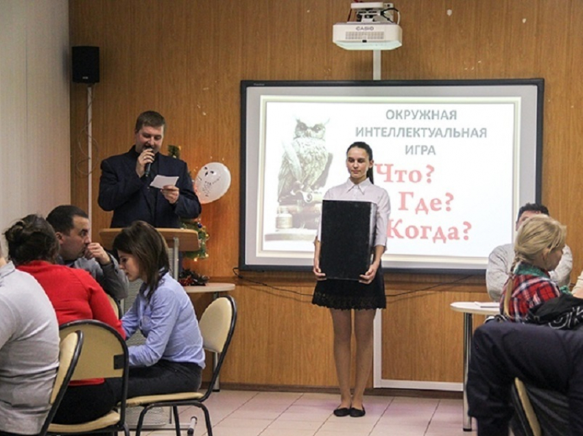 В Борисоглебске подвели итоги молодежных игр «Что? Где? Когда?»