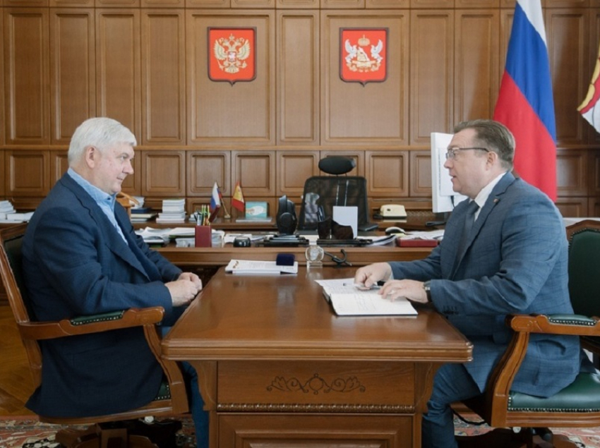 Александр Леонов рассказал губернатору о промышленном потенциале Борисоглебска