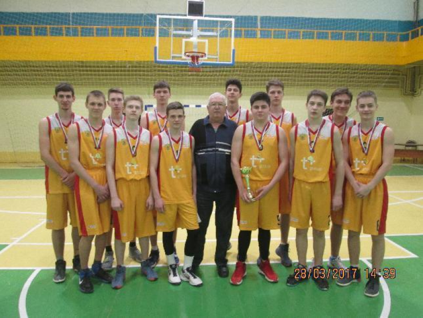 Баскетболисты Борисоглебской ДЮСШ победили на открытом первенстве  в Волгоградской области