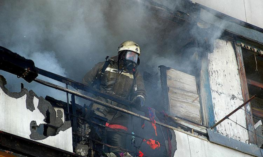 В Борисоглебске произошел пожар в одной из многоэтажек