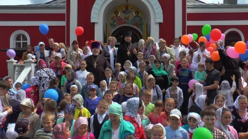 В Борисоглебске отметили Всероссийский православный детский праздник
