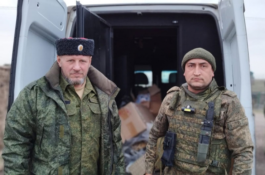 Школьники  Поворино и жители борисоглебских сёл передали гуманитарный груз казакам-добровольцам