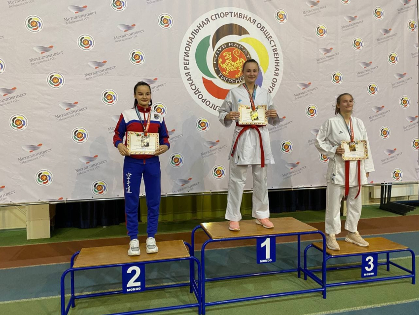 Борисоглебская каратистка стала абсолютной победительницей первенства в Белгороде