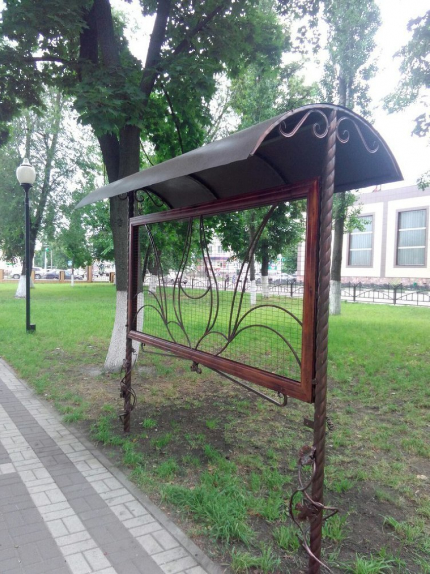 В центральном сквере Борисоглебска появился новый объект.