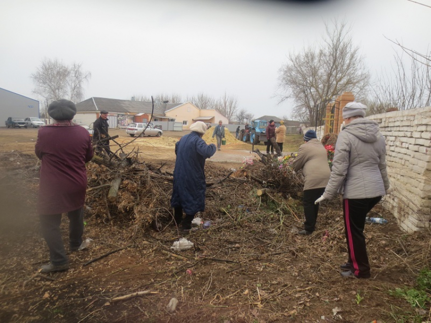 Более пяти тысяч грибановцев приняли участие в общеобластном субботнике