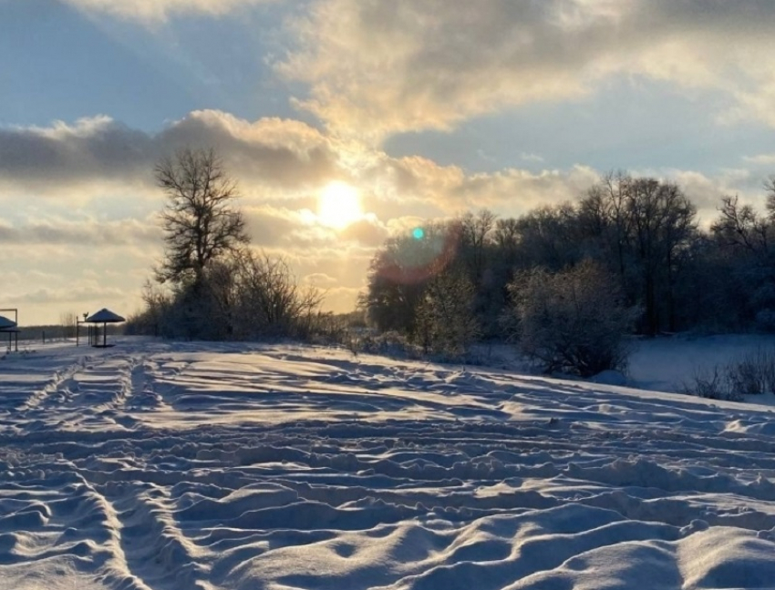 Минусовые температуры в Воронежской области сохранятся до конца февраля