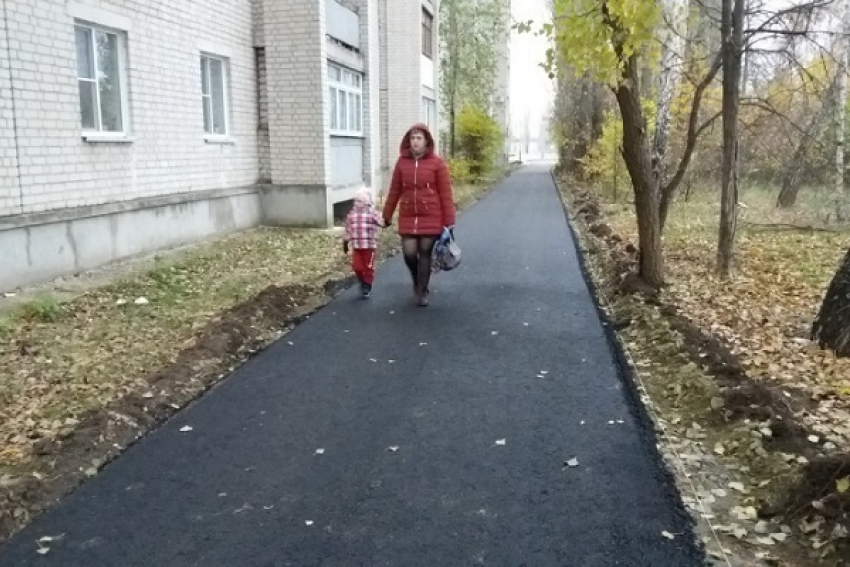На ремонт тротуаров в Борисоглебске в 2018 году израсходовали 7 млн. рублей 