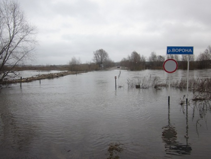 МЧС ожидает затопление мостов в Грибановском и Новохопёрском районах