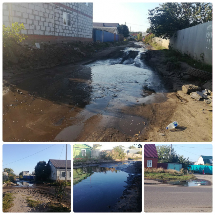 Очередной прорыв водопроводной трубы произошел в Борисоглебске