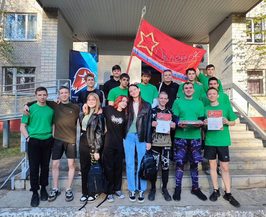Юнармейские игры прошли в Борисоглебске: победила команда «Орленок» 